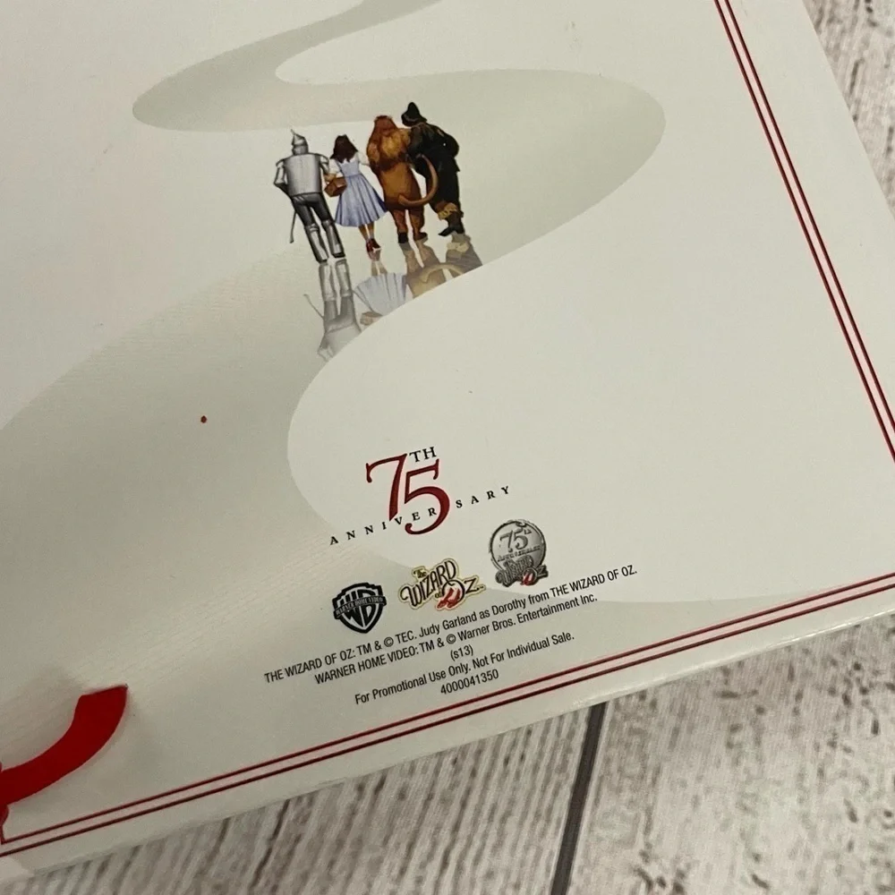 WIZARD OF OZ 75th Anniversary Limited Edition Journal Red & White